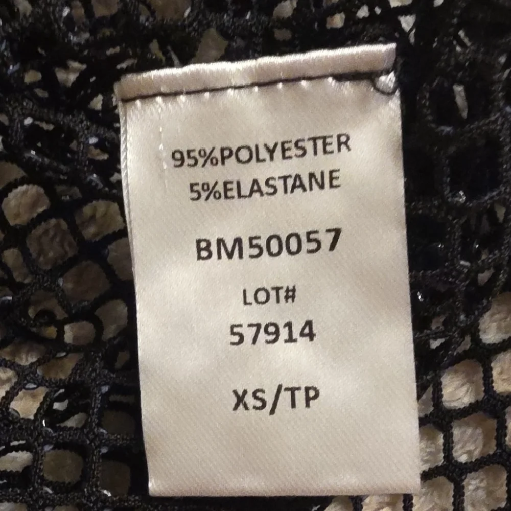 Elan Black Mesh Elegant Dress Wedding Formal